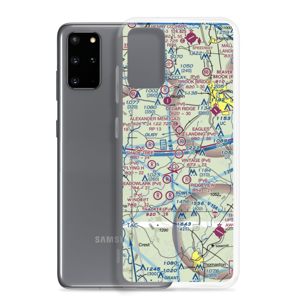 Vintage Field (3GA9) VFR Sectional Samsung Case Samsung Galaxy S20 Plus model shown