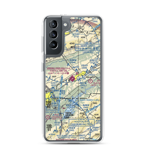 Virginia Highlands Airport (VJI) VFR Sectional Samsung Case