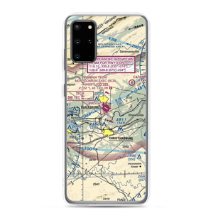 Virginia Tech Montgomery Executive Airport (BCB) VFR Sectional Samsung Case