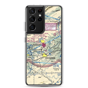 Virginia Tech Montgomery Executive Airport (BCB) VFR Sectional Samsung Case