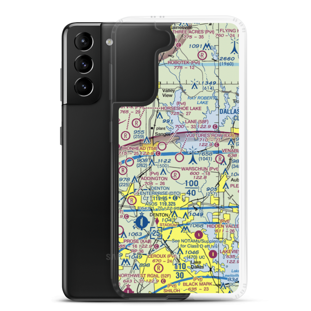 Vultures Row (6X8) VFR Sectional Samsung Case Samsung Galaxy S21 Plus model shown