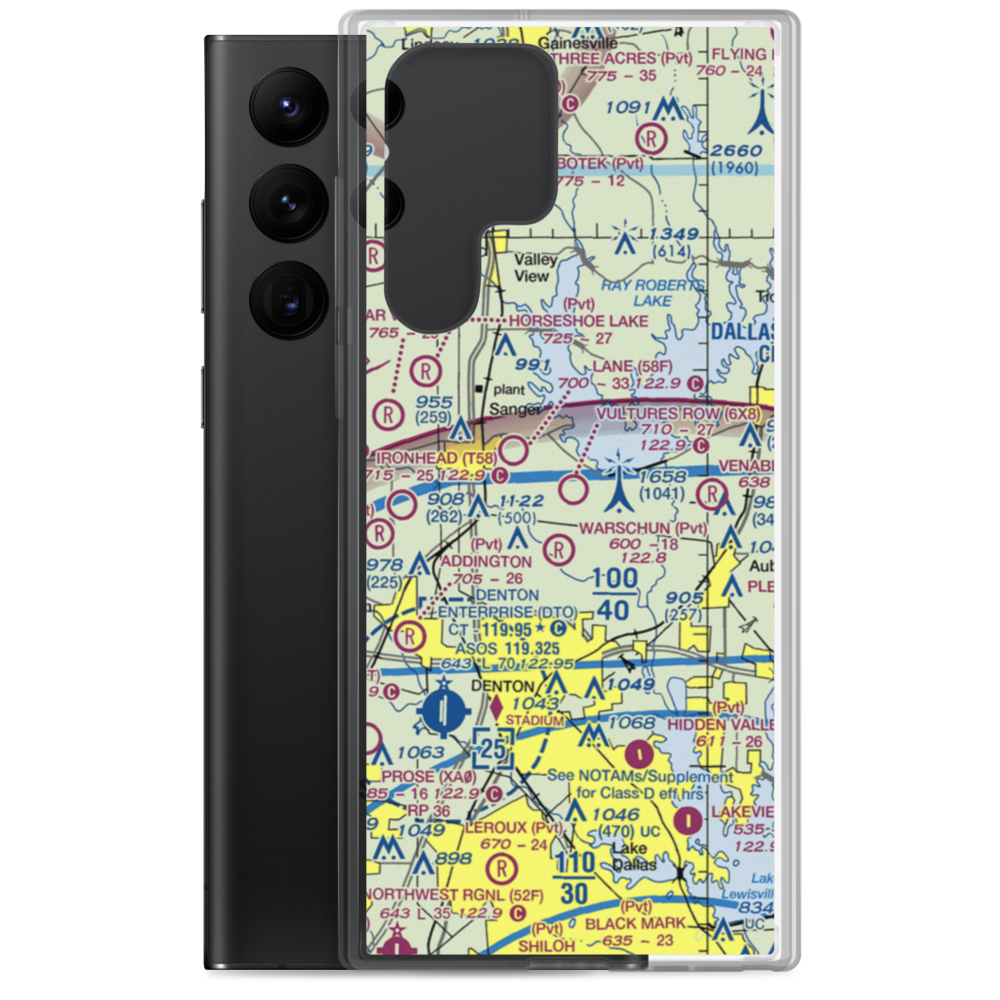 Vultures Row (6X8) VFR Sectional Samsung Case Samsung Galaxy S22 Ultra model shown