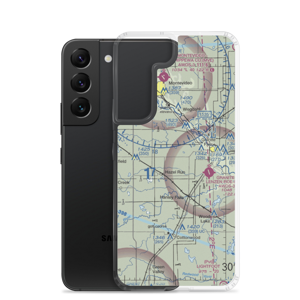 W Johnson Field (09MN) VFR Sectional Samsung Case Samsung Galaxy S22 model shown