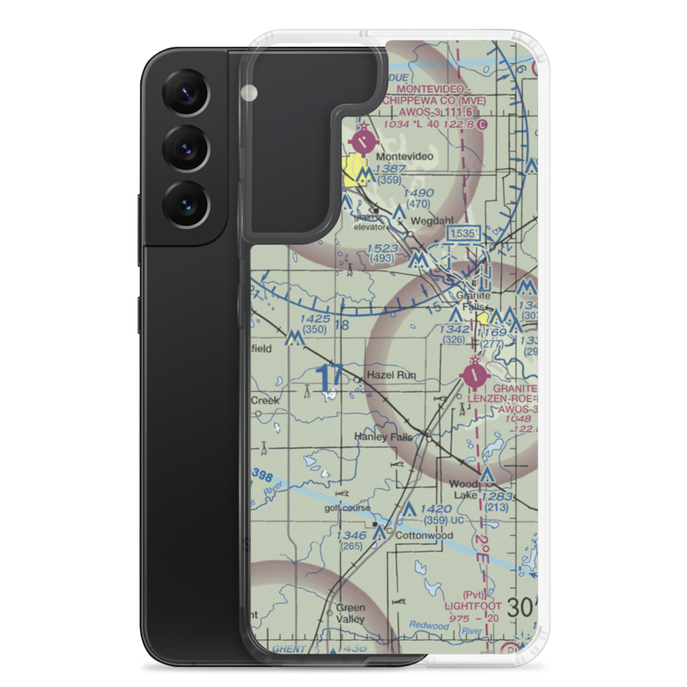W Johnson Field (09MN) VFR Sectional Samsung Case Samsung Galaxy S22 Plus model shown