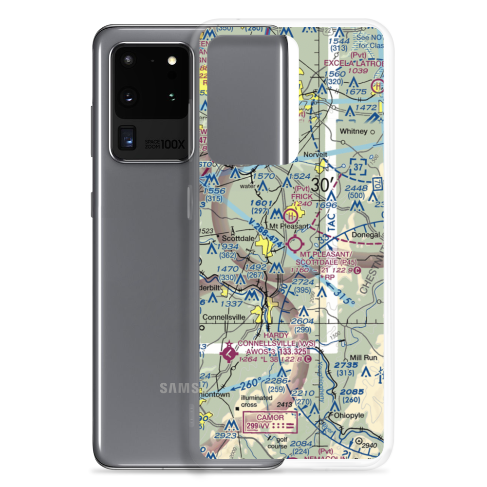 W.P.H.S. Heliport (P99) VFR Sectional Samsung Case Samsung Galaxy S20 Ultra model shown