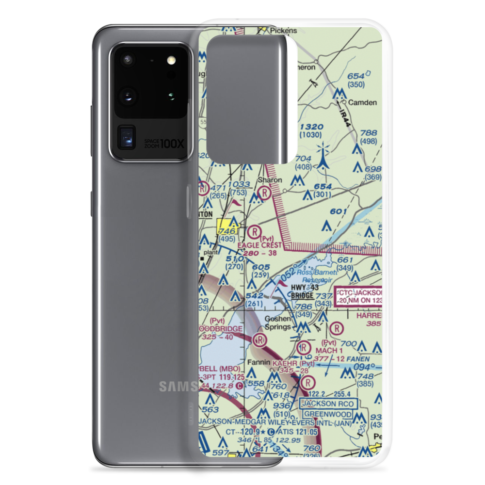 Walnut Creek Airport (5MS4) VFR Sectional Samsung Case Samsung Galaxy S20 Ultra model shown