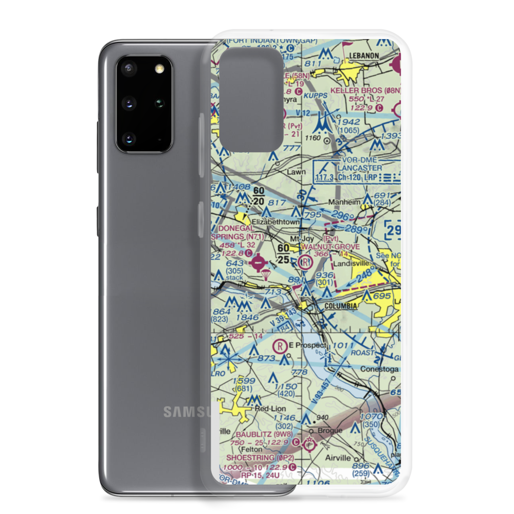 Walnut Grove Airport (19PN) VFR Sectional Samsung Case Samsung Galaxy S20 Plus model shown