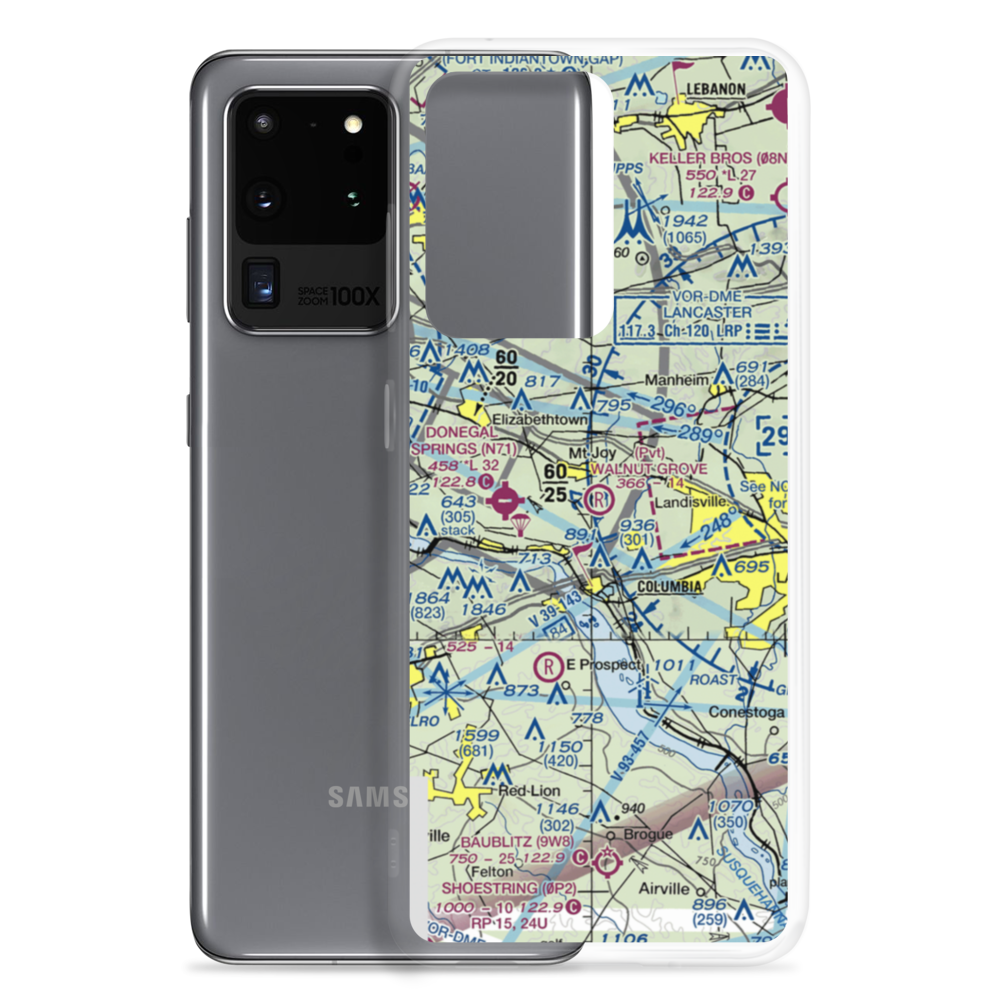 Walnut Grove Airport (19PN) VFR Sectional Samsung Case Samsung Galaxy S20 Ultra model shown