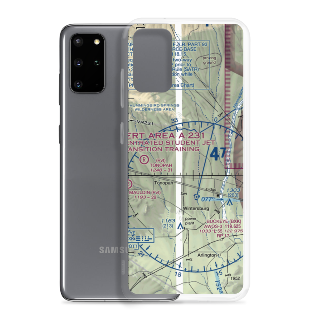Waltenberry Field Ultralightport (13AZ) VFR Sectional Samsung Case Samsung Galaxy S20 Plus model shown