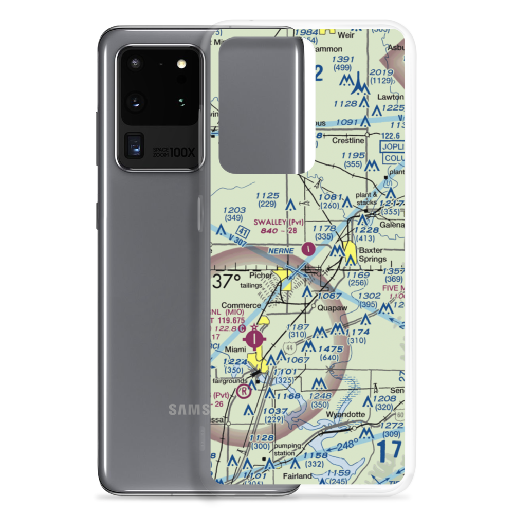 Walter A Swalley Airpark (78KS) VFR Sectional Samsung Case Samsung Galaxy S20 Ultra model shown