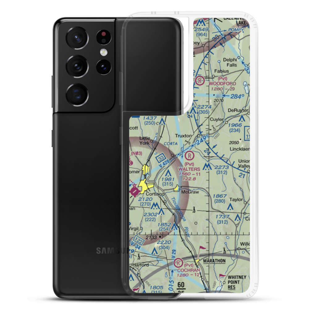 Walter's Field (42NY) VFR Sectional Samsung Case Samsung Galaxy S21 Ultra model shown