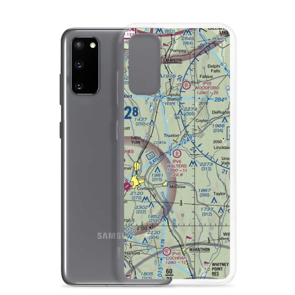 Walter's Field (42NY) VFR Sectional Samsung Case Samsung Galaxy S20 model shown