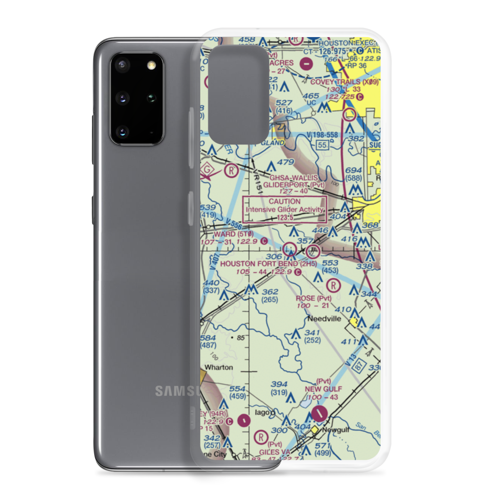 Ward Airpark (5T0) VFR Sectional Samsung Case Samsung Galaxy S20 Plus model shown