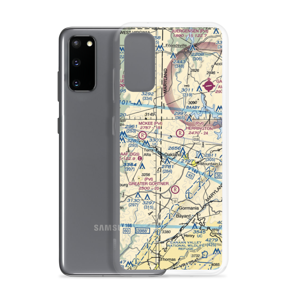 Ward's Airport (4MD2) VFR Sectional Samsung Case Samsung Galaxy S20 model shown
