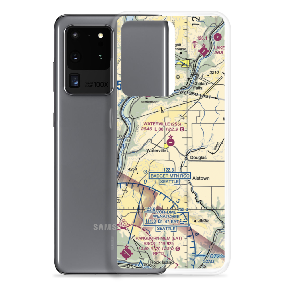 Waterville Airport (2S5) VFR Sectional Samsung Case Samsung Galaxy S20 Ultra model shown