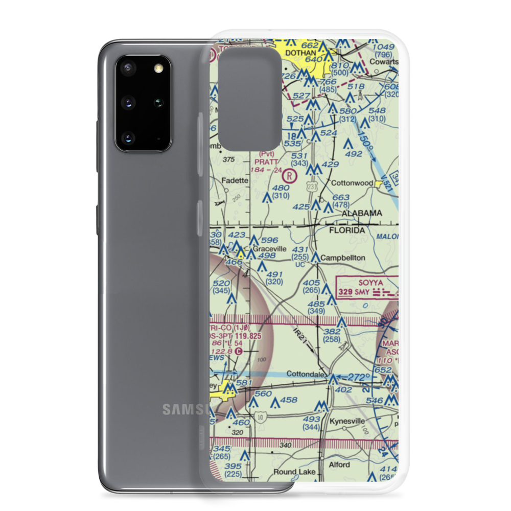 Watson Airport (US-0234) VFR Sectional Samsung Case Samsung Galaxy S20 Plus model shown