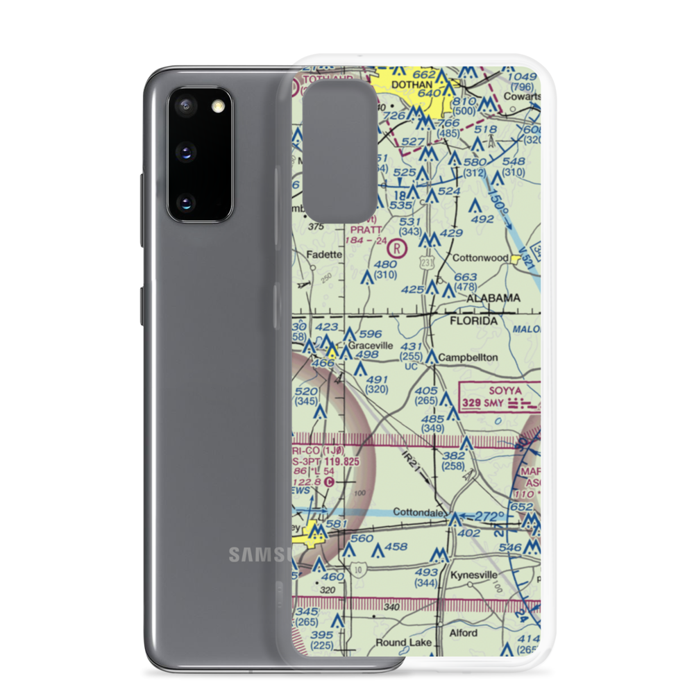Watson Airport (US-0234) VFR Sectional Samsung Case Samsung Galaxy S20 model shown