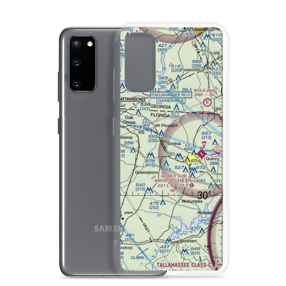 Watson Farm Airport (49FD) VFR Sectional Samsung Case Samsung Galaxy S20 model shown