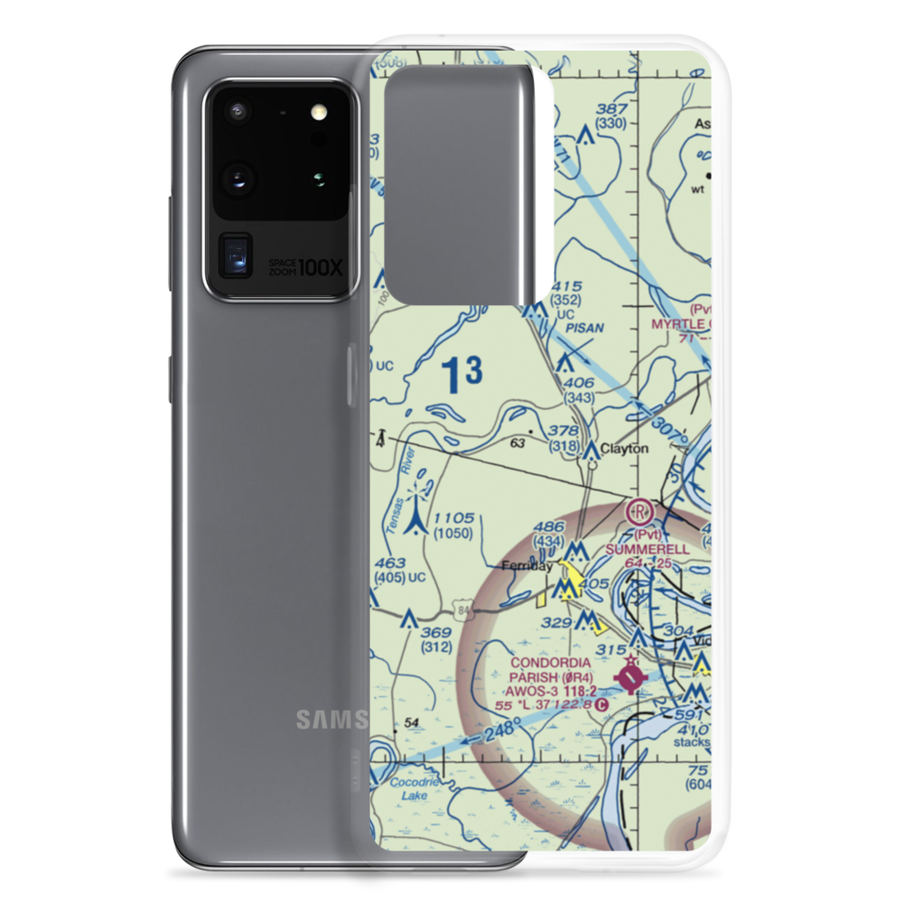 Wayne Brown Airport (37LA) VFR Sectional Samsung Case Samsung Galaxy S20 Ultra model shown