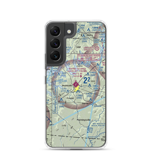 Wayne County Airport (EKQ) VFR Sectional Samsung Case