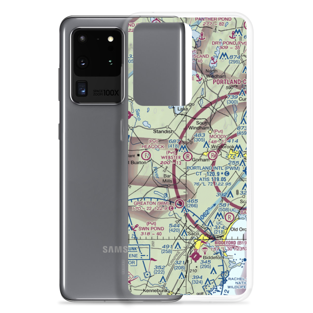 Webster Field (ME91) VFR Sectional Samsung Case Samsung Galaxy S20 Ultra model shown