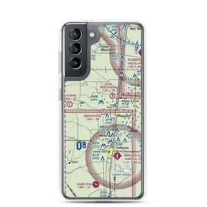 Weeks Airport (8TX8) VFR Sectional Samsung Case