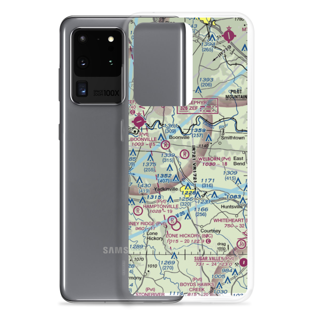 Welborn Farm Airport (3NC1) VFR Sectional Samsung Case Samsung Galaxy S20 Ultra model shown