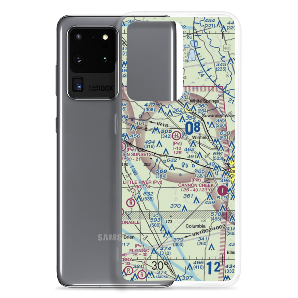 Wellborn STOLport (7FL2) VFR Sectional Samsung Case Samsung Galaxy S20 Ultra model shown