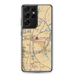 Wells Municipal Airport/Harriet Field (LWL) VFR Sectional Samsung Case