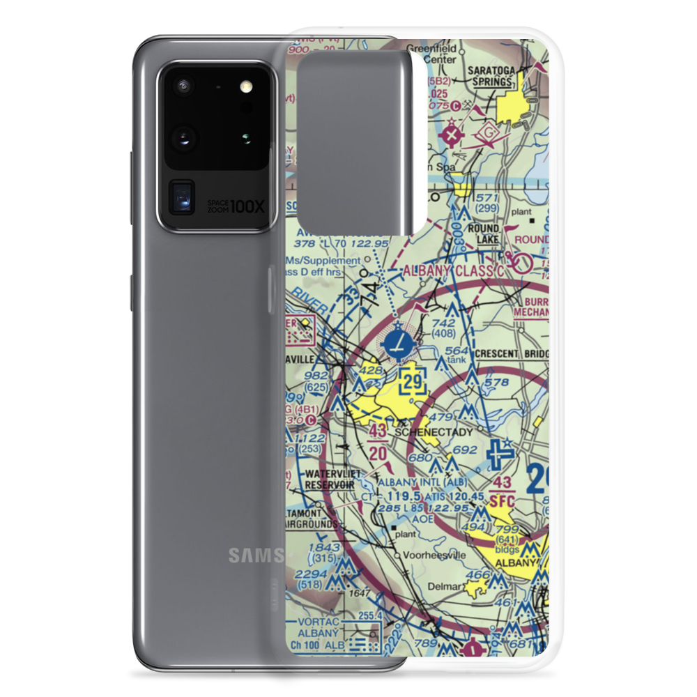 Wells Seaplane Base (94D) VFR Sectional Samsung Case Samsung Galaxy S20 Ultra model shown