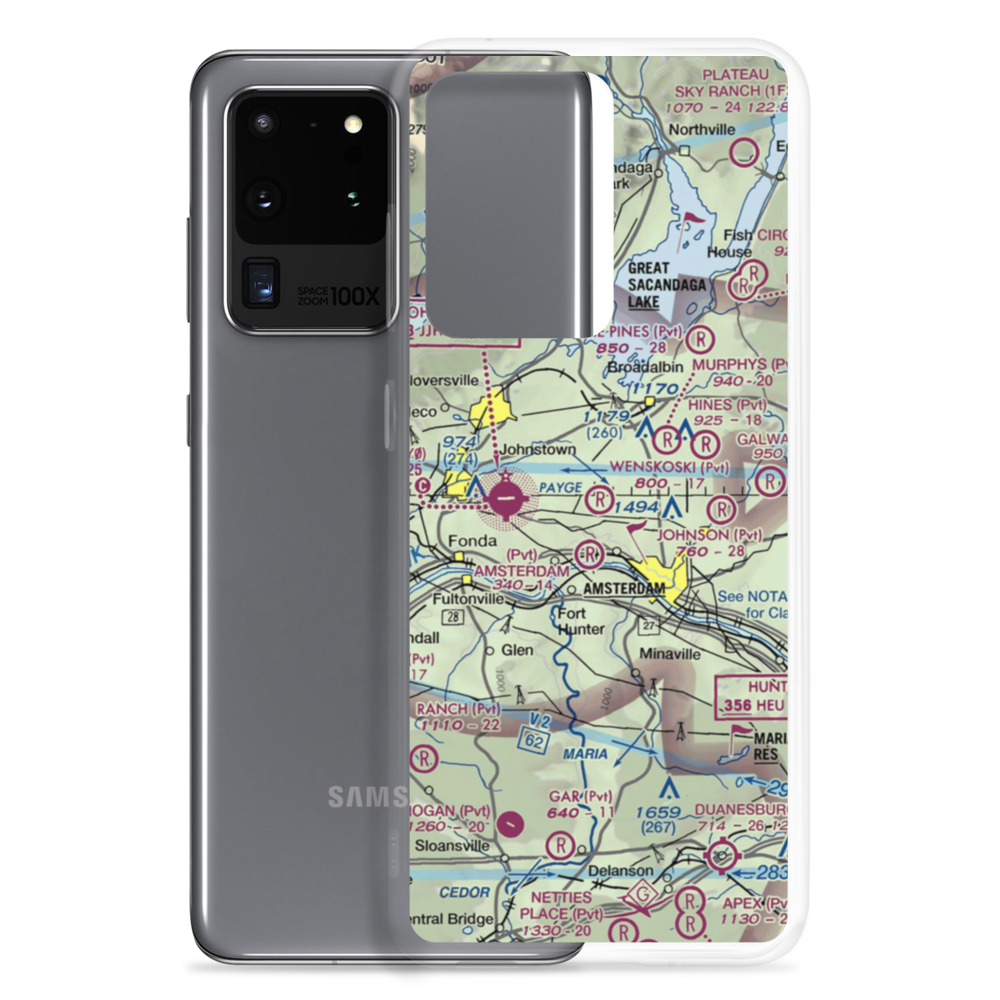 Wenskoski Field (0NY8) VFR Sectional Samsung Case Samsung Galaxy S20 Ultra model shown