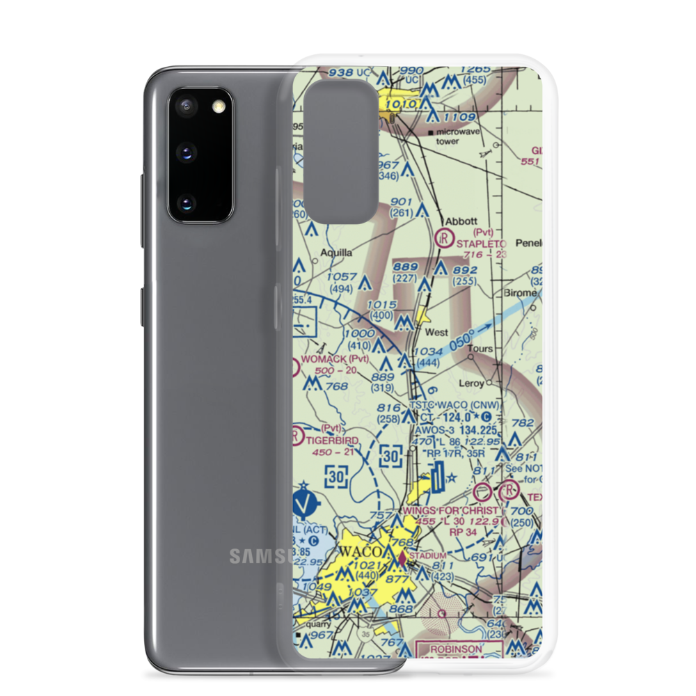 West Airpark (45TX) VFR Sectional Samsung Case Samsung Galaxy S20 model shown