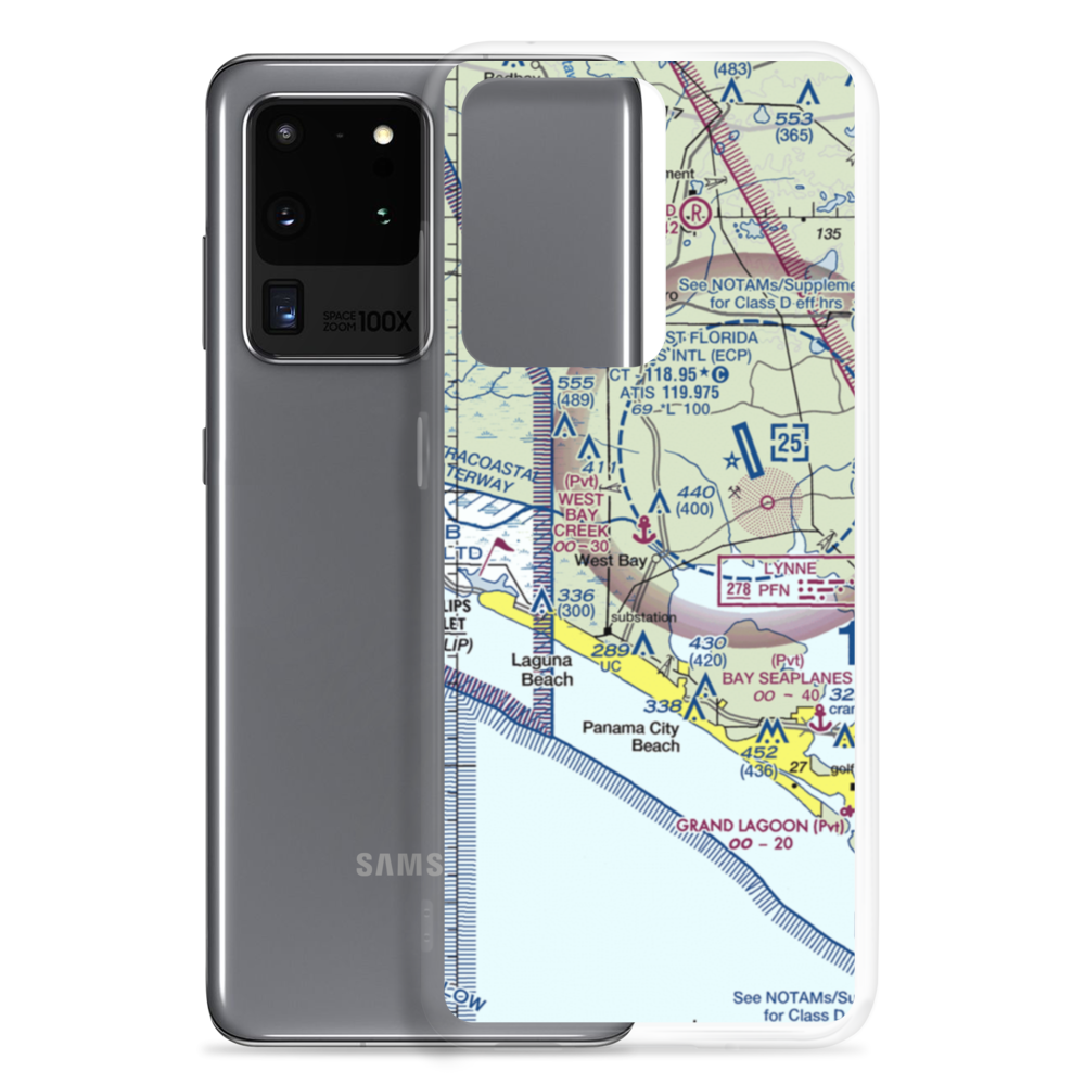 West Bay Creek Seaplane Base (1FL5) VFR Sectional Samsung Case Samsung Galaxy S20 Ultra model shown