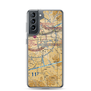 West Divide Airport (2CD4) VFR Sectional Samsung Case