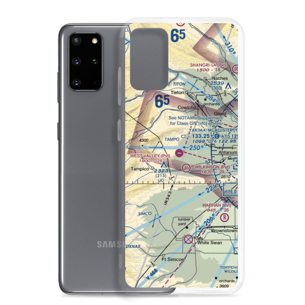 West Valley Airport (48WA) VFR Sectional Samsung Case Samsung Galaxy S20 Plus model shown