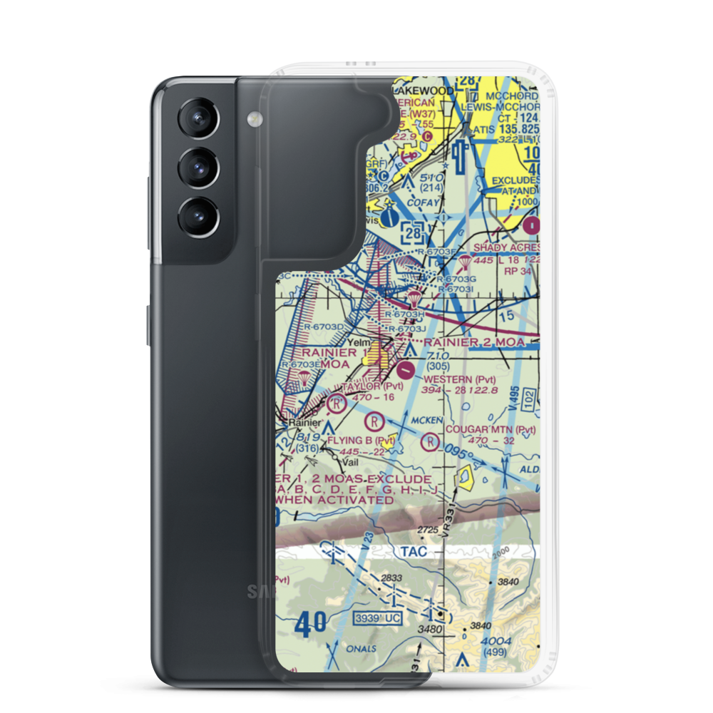 Western Airpark (06WN) VFR Sectional Samsung Case Samsung Galaxy S21 model shown