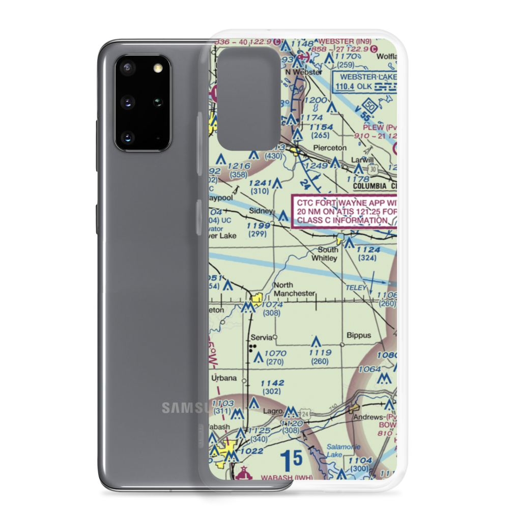 Westrick Airport (47II) VFR Sectional Samsung Case Samsung Galaxy S20 Plus model shown