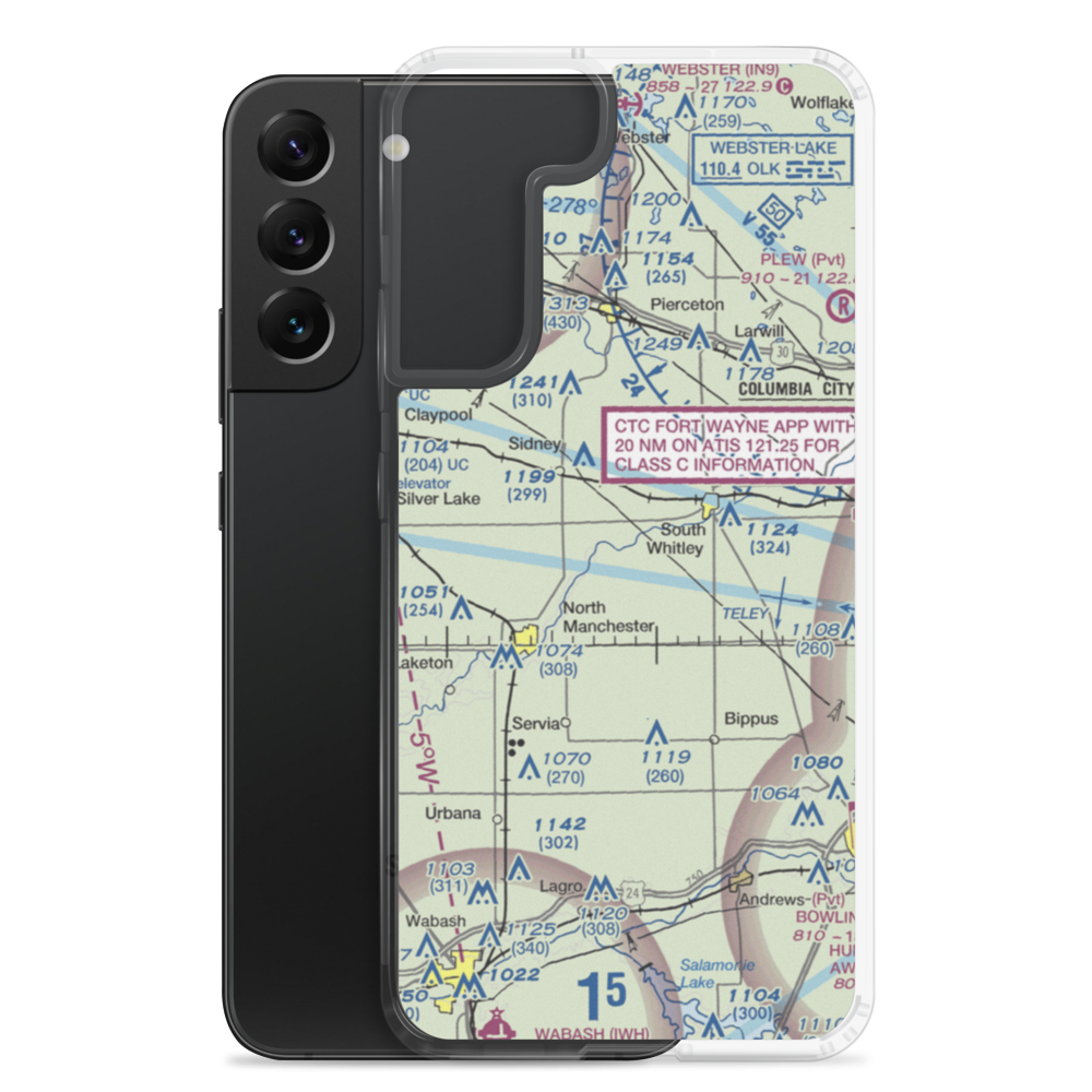 Westrick Airport (47II) VFR Sectional Samsung Case Samsung Galaxy S22 Plus model shown