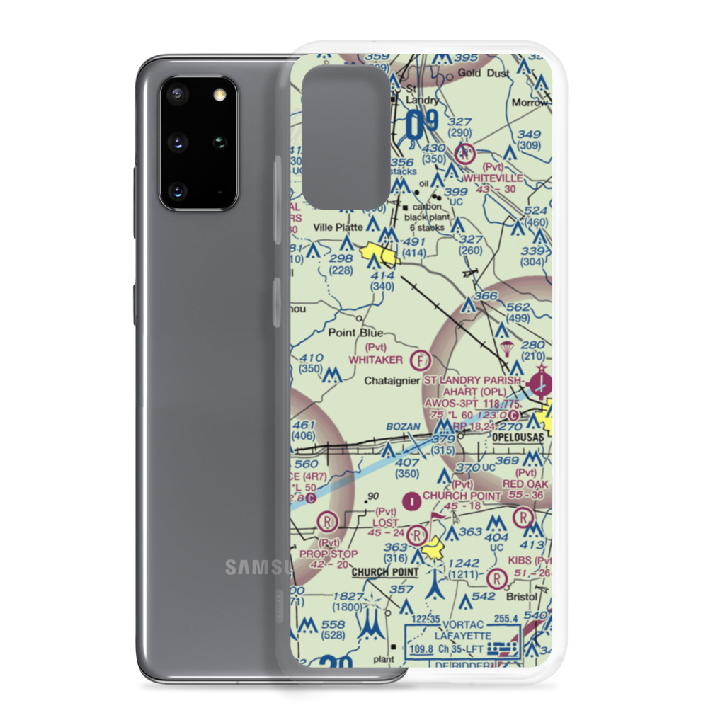 Whitaker Ultralightport (39LA) VFR Sectional Samsung Case Samsung Galaxy S20 Plus model shown