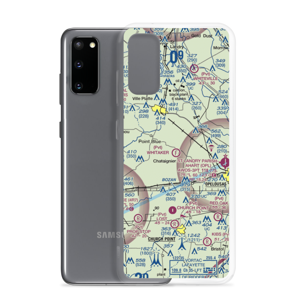 Whitaker Ultralightport (39LA) VFR Sectional Samsung Case Samsung Galaxy S20 model shown