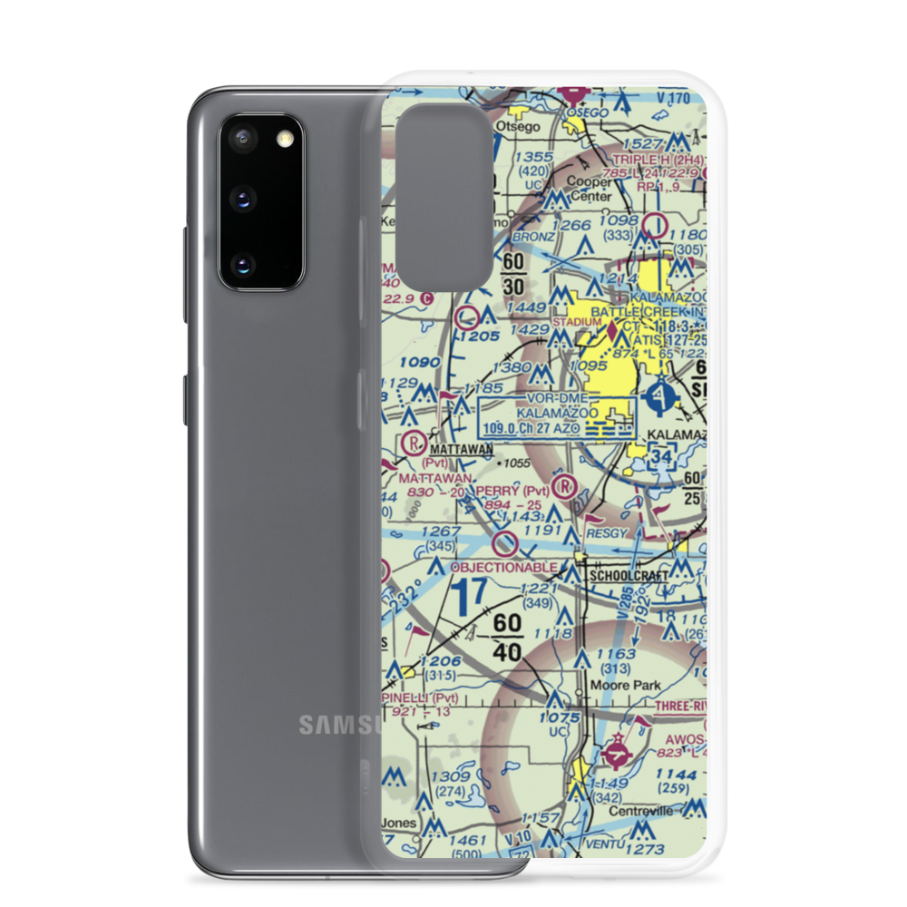 Whitcomb Field (4MI4) VFR Sectional Samsung Case Samsung Galaxy S20 model shown