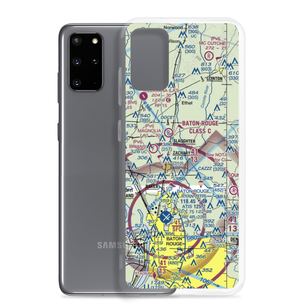 Whitehead Ultralightport (LS00) VFR Sectional Samsung Case Samsung Galaxy S20 Plus model shown