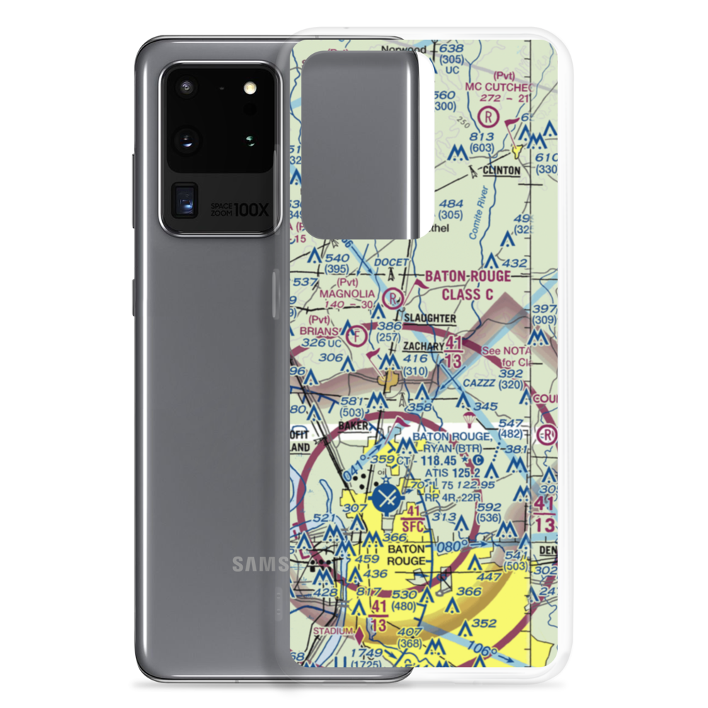 Whitehead Ultralightport (LS00) VFR Sectional Samsung Case Samsung Galaxy S20 Ultra model shown