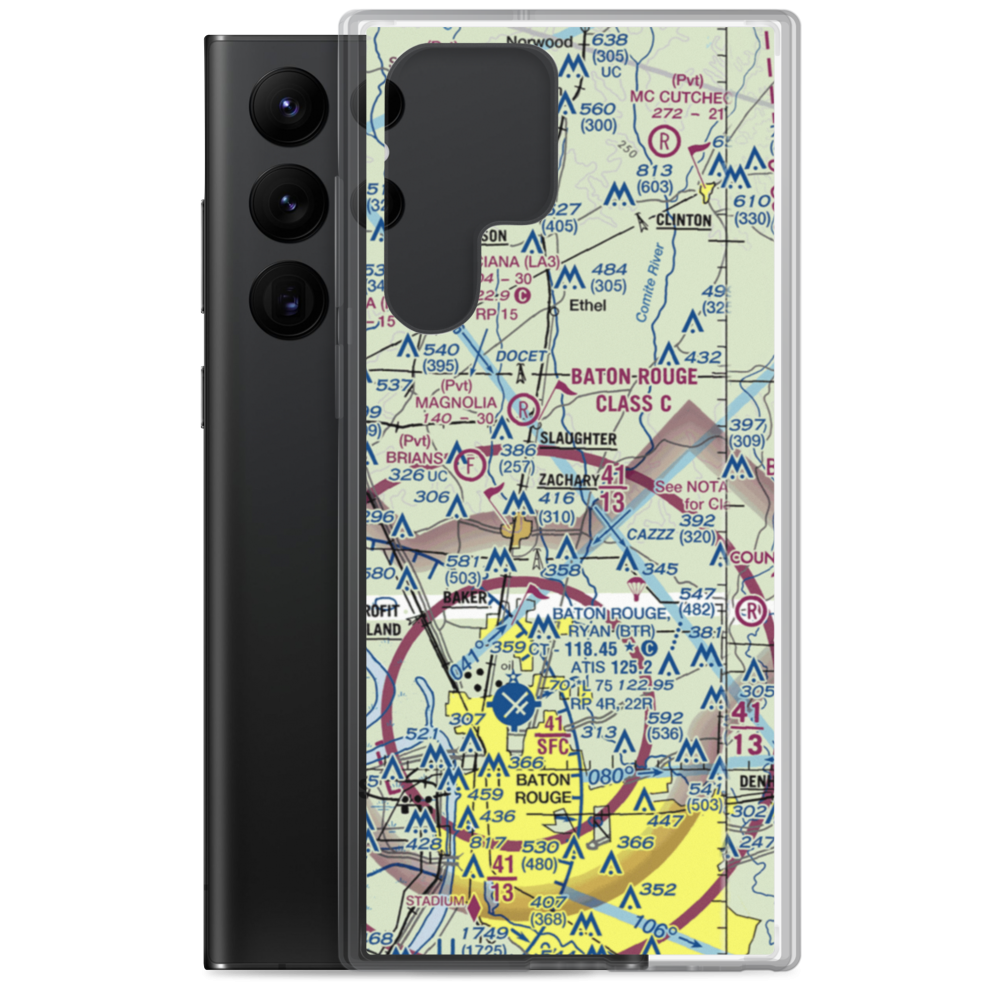 Whitehead Ultralightport (LS00) VFR Sectional Samsung Case Samsung Galaxy S22 Ultra model shown