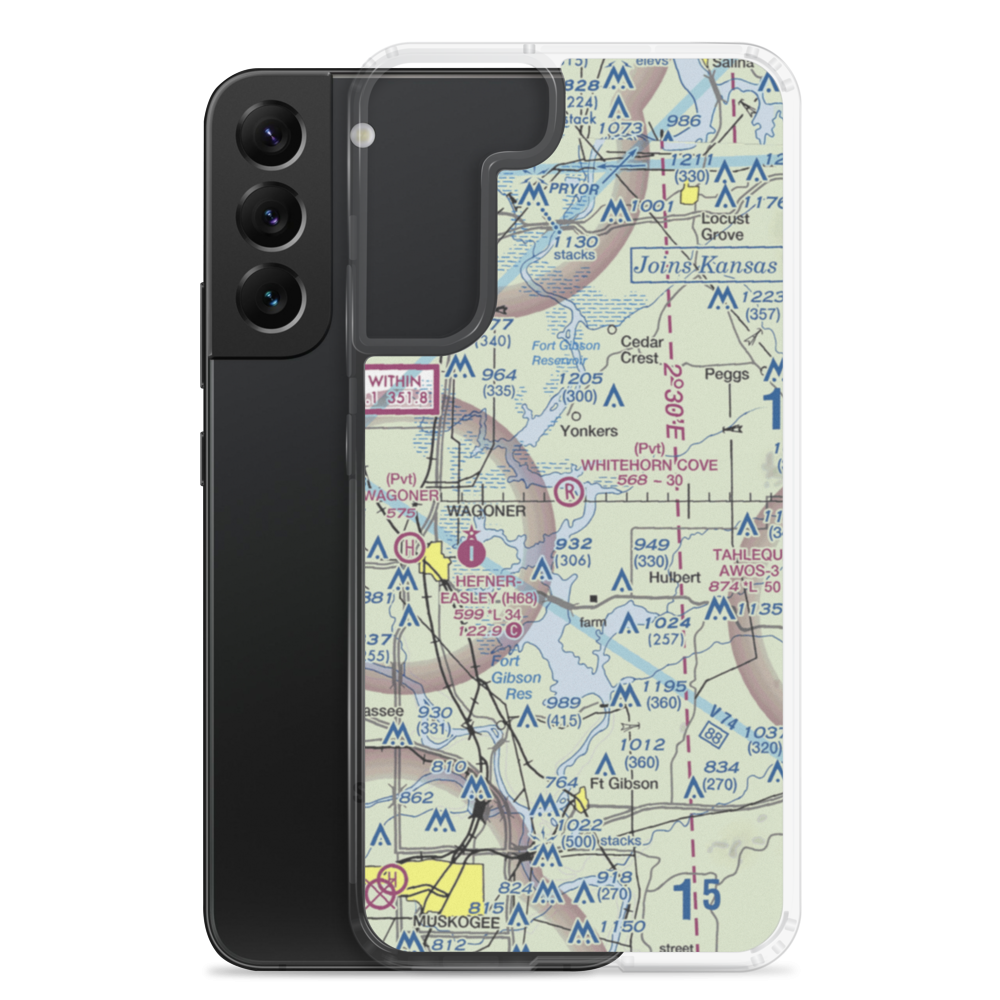 Whitehorn Cove Airport (OL20) VFR Sectional Samsung Case Samsung Galaxy S22 Plus model shown