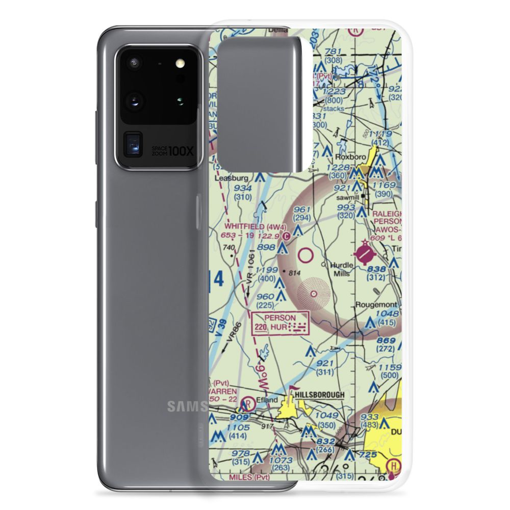 Whitfield Farms Airport (4W4) VFR Sectional Samsung Case Samsung Galaxy S20 Ultra model shown