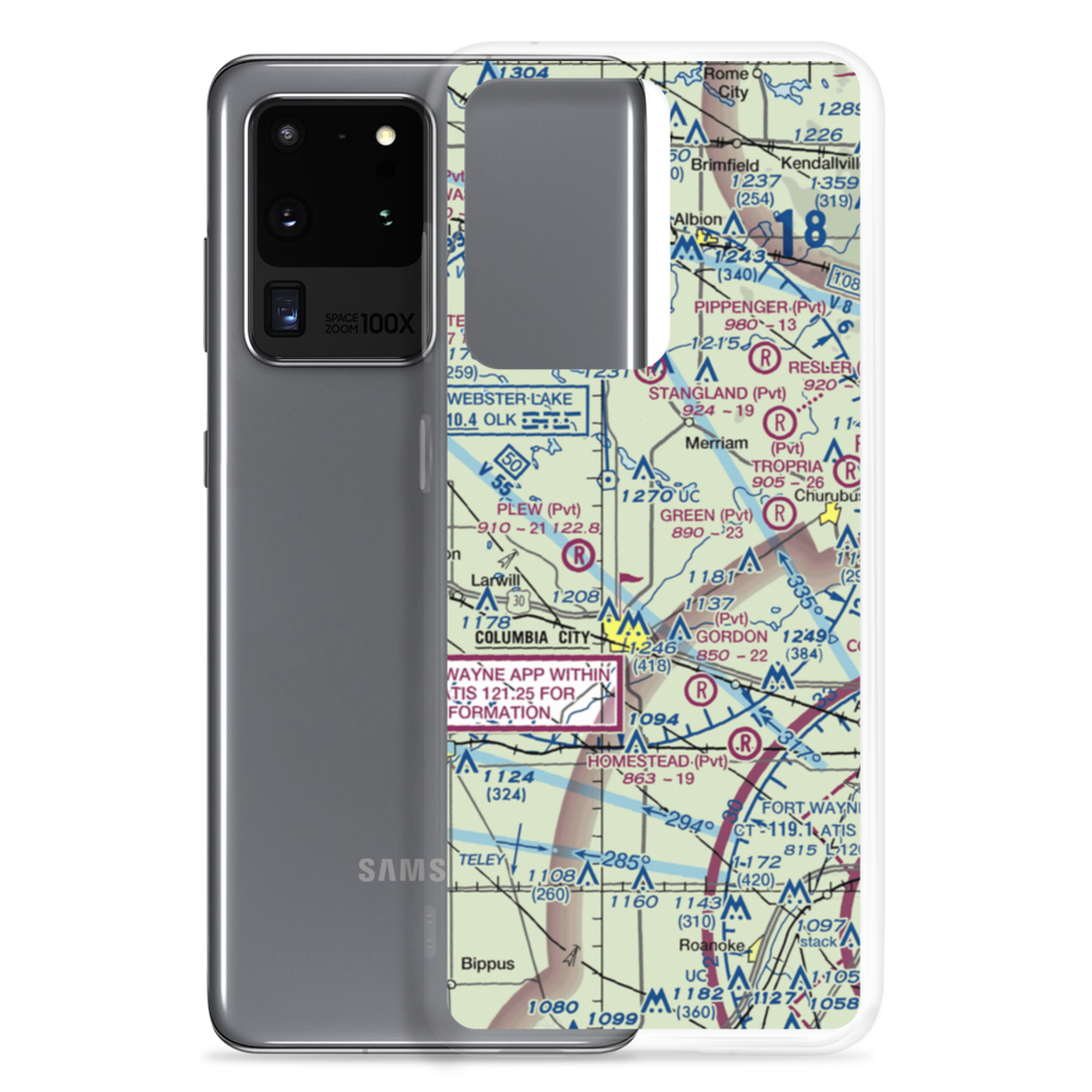 Wigent Airport (30IN) VFR Sectional Samsung Case Samsung Galaxy S20 Ultra model shown