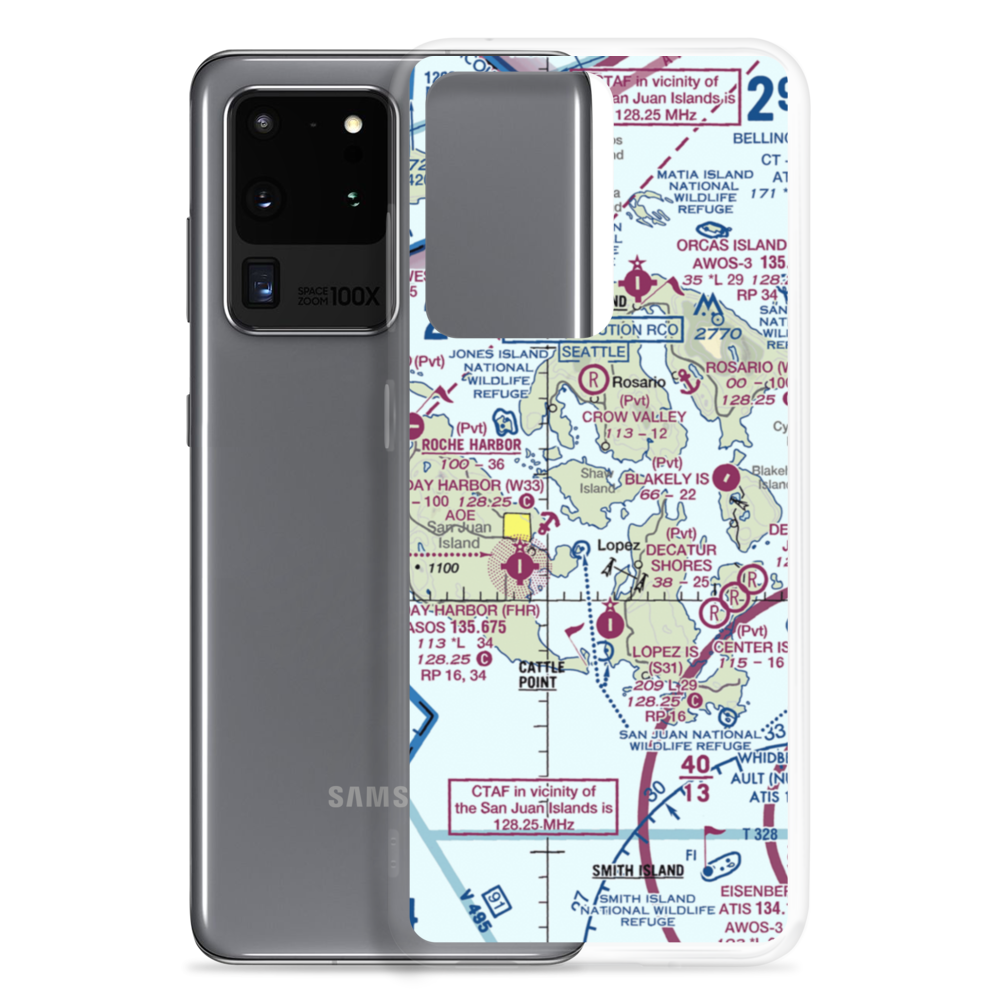 Wilding Farm Airport (6WA5) VFR Sectional Samsung Case Samsung Galaxy S20 Ultra model shown