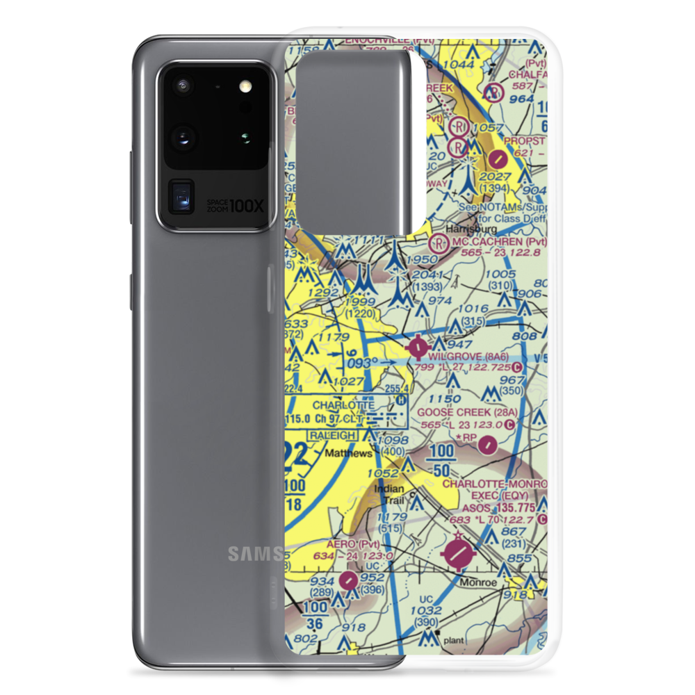 Wilgrove Air Park (8A6) VFR Sectional Samsung Case Samsung Galaxy S20 Ultra model shown