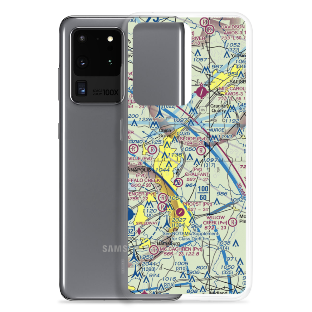 Wilhelm Airport (6NC2) VFR Sectional Samsung Case Samsung Galaxy S20 Ultra model shown